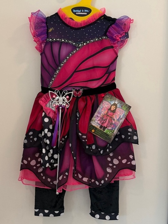 Princess Factory Other - NWT Princess Factory Butterfly Costume Pink,
Purple & Black | Girls 5-6
